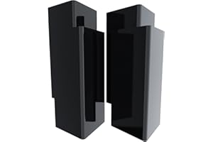 Garage Smith GWP07 Garage Wall Protector Foam Wall Corner Guard for Parking Garages - Wall Edge Protector - Wall Corner Edge and Bumpers Guards (4-Pack(Black))