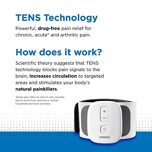 Omron Focus TENS Therapy for Knee Unit Wireless Muscle Stimulator With