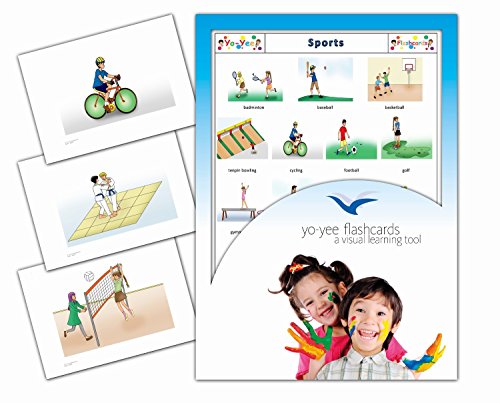 Sports, Games and Action Flashcards - Vocabulary Picture Cards
