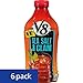V8 Vegetable Juice Cocktail, Sea Salt & Clam, 46 Ounce (Pack of 6)