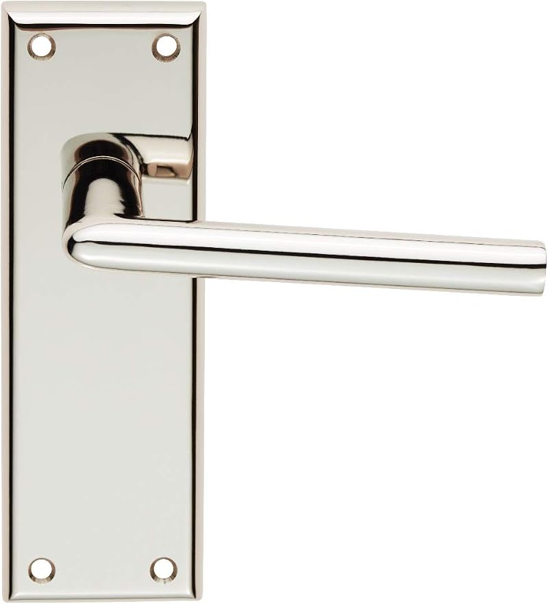 Carlisle Brass Serozzetta Dieci Lever On Backplate Polished Nickel