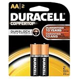 Duracell AA Alkaline Batteries 1.5v (2 Pack) MN1500 (LR6)