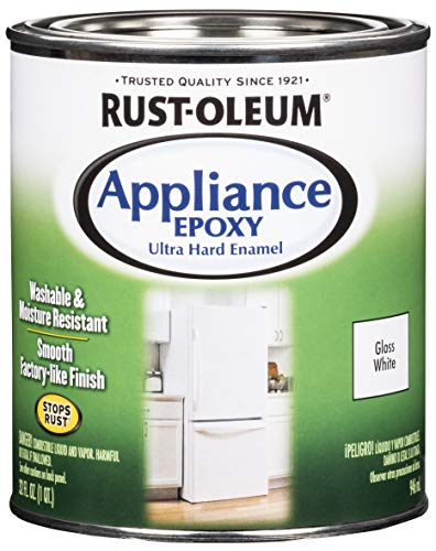 Rust Oleum 241168 Specialty Appliance Epoxy Paint Quart Gloss White Monshopuk