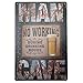 Beer Tin Sign Retro Decoration for Home Bar 6pcs