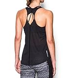Under Armour Women's UA Fly-By Running Tank Top - Large - Black/Black