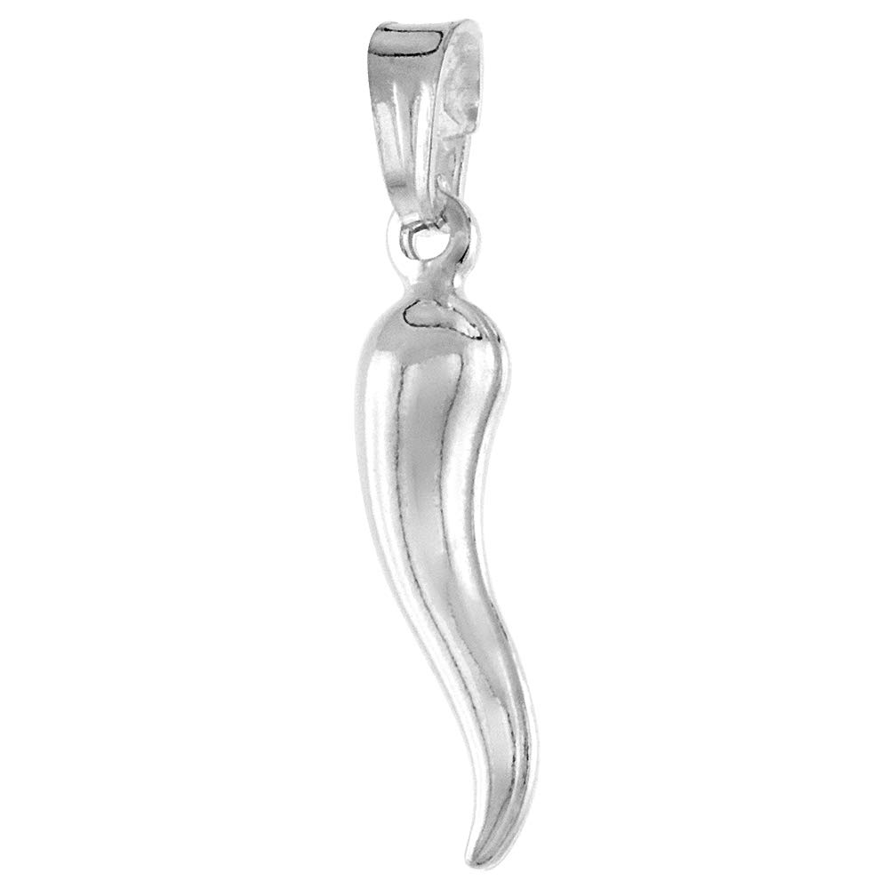 Women 19mm Tiny Sterling Silver Italian 