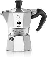 Bialetti Moka Express Aluminium 2 Cup Stovetop Coffee Maker Silver view 4