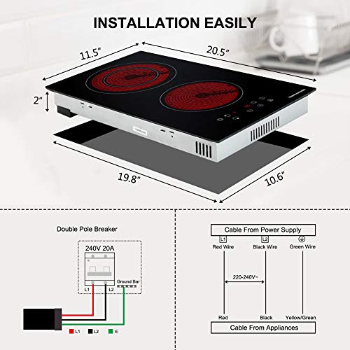 6 Electric+Cooktop+thermomate+Radiant+Ceramic