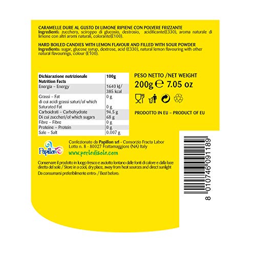 Perle di Sole Amalfi Lemon Drops (7.05 Oz | 200 g) - //medicalbooks.filipinodoctors.org