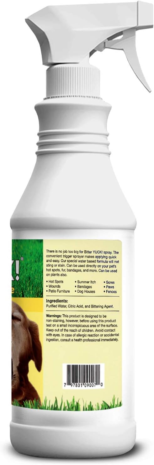 bitter yuck no chew spray