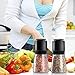 Seatore Pepper Grinder, Salt and Pepper Grinder Set, Pepper Mill with Adjustable Coarseness