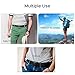RoomierLife Travel Security Belt with Hidden Money Pocket - Cashsafe Anti-Theft Wallet - Non-Metal Buckle (Brown)