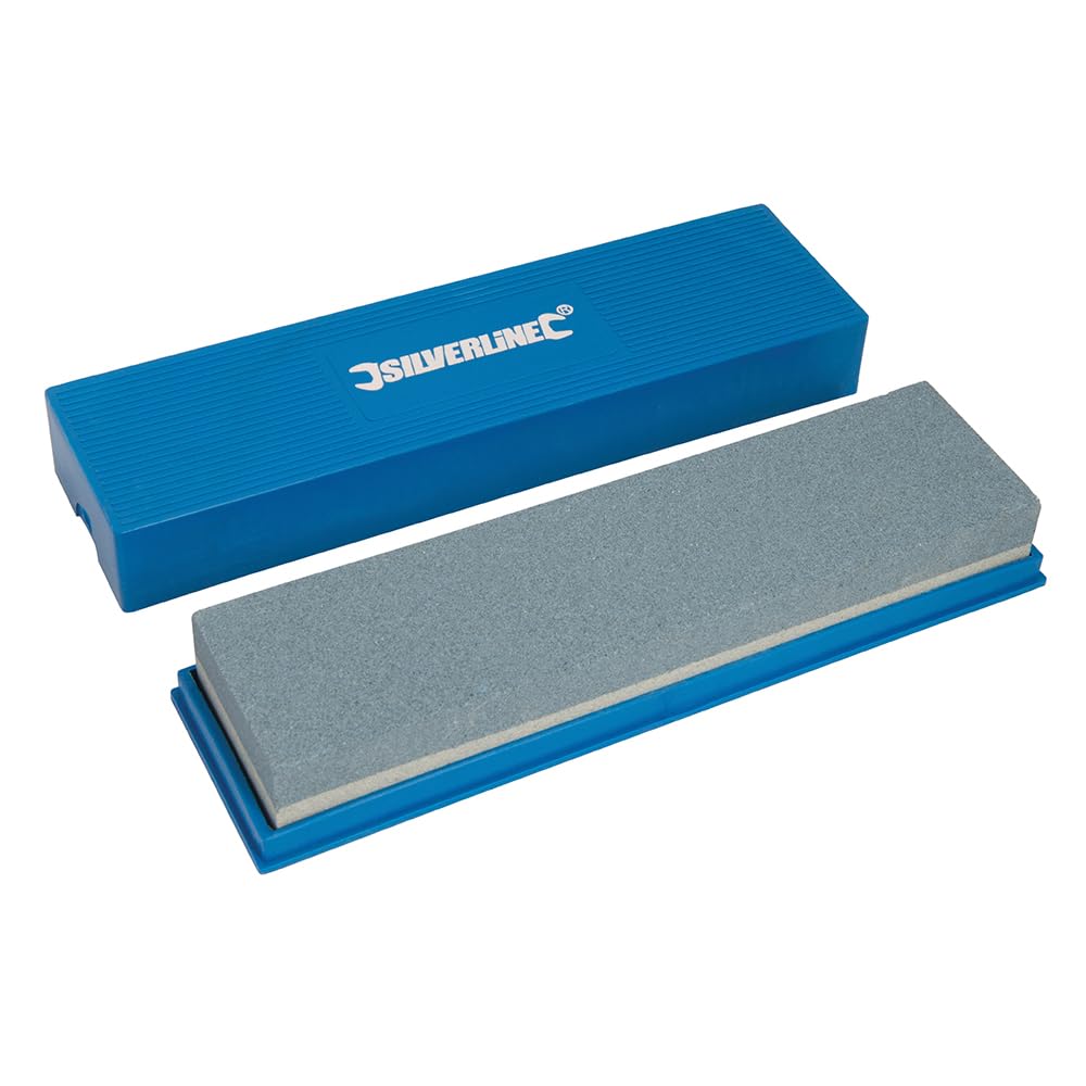 Silverline CB14 Silicon Carbide Combination Sharpening Stone Fine / Medium Grade