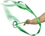 GSi Multicolor Sparkling Gymnastic Ribbon Wands 6 Pack 9in Sticks 1m Ribbon view 7