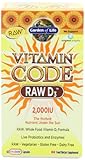 Garden of Life Vitamin Code Raw D3 5,000 IU, 120 Capsules