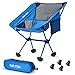 Portable Ultralight Heavy Duty Folding Compact Camping Chair by Sis-Tek Deep Seat Comfy Fabric Breathable Mesh Innovative No Sink Feet for Outdoors Fishing Festival BBQ Beach Backpacking Picnic Travel