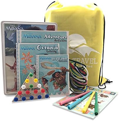 Travel Kit For Kids | Road Trip Ideas | Includes Travel Activities for Toddlers + Art Kits for Kids | Car Games + Airplane Toys | 100% Satisfaction + Support a Good Cause