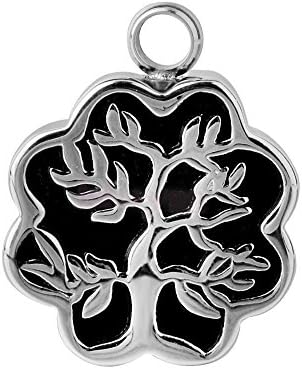 Nut Shop Tree of Life Charm Keepsake Urn Cremation Pendant Ash Holder for Necklace