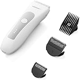 MANSPOT LADYSPOT™ Hair Finishing Trimmer Electric Shaver for Women, Women Shaving Sets, with 3 Guard and Replaceable Ceramic Blade Heads, LADYSPOT™ Pubic Hair Trimmer Kit Sets-(White)