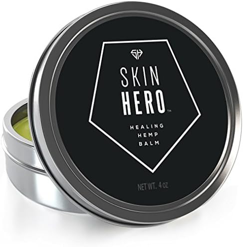 Skin Hero Natural Eczema &amp; Psoriasis Treatment with Fast Itch Relief Healthy Vegan Blend Calms Dry Irritated Skin Rosacea Dermatitis &amp; Rashes Best Essential Oil Ointment for Cracked Hands Feet &amp; Elbow