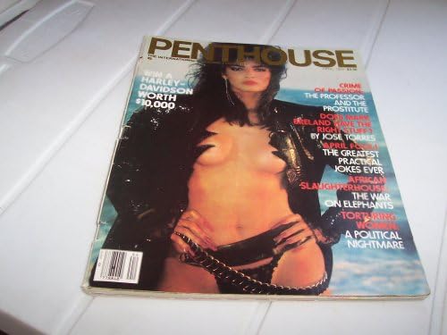Penthouse April 1985-Fasha Pet of the Month Paperback – January 1, 1985