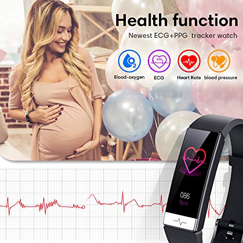 fitness tracker with spo2 and blood pressure