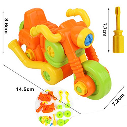 Disassembly Assembly Toys Kids Baby Early Learning Puzzle Educational Toys 1Pc Harley Moto