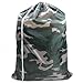 Nylon Laundry Bag - Jumbo - Camp, College Dorm 28"x40" Zebra, leopard, camouflage Print (CAMOUFLAGE PRINT)