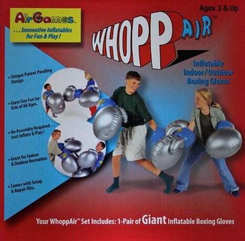 Whoppair Mega Oversized Giant Jumbo Kids Inflatable Boxing Gloves by AirGames