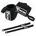 Premium Wrist Wraps Lifting Straps Bundle w/Carry Bag | Professional Grade Heavy Duty Hand and Wrist Support Weightlifting w/ 2 Year No Questions Asked Warranty (Black, Wraps & Straps Combo)