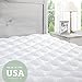 ExceptionalSheets Pillow Top Mattress Pad - Found in Marriott Hotels with Fitted Skirt and 18
