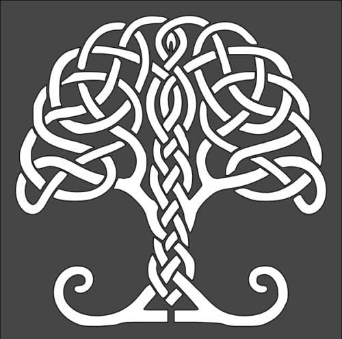 black n white and color chart key approx 16 5x16 5 celtic knot tree of life digital 14ct cross stitch needlepoint pattern sewing fiber sewing needlecraft lifepharmafze com