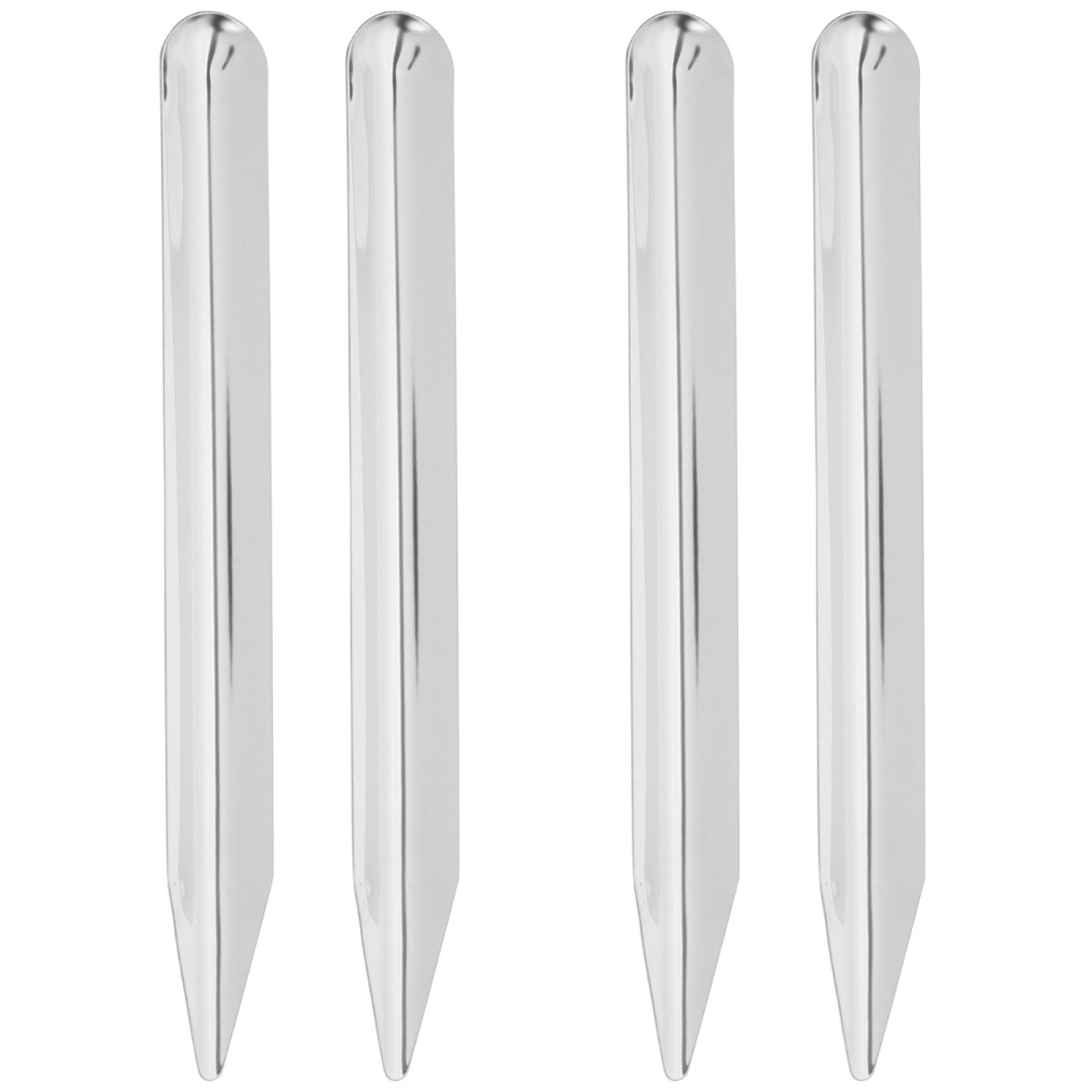 NUOBESTY 2pcs Stainless Steel Pearl Scoops Loose Bead Pickup Scoop for DIY Craft Jewelry Making Accessories