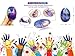 Egg Slime Kids Toys 4 Pack With A Bag Of Decorative Figures –Non Toxic Sludge, Fluffy, Non Stick, Soft & Scented –Relieve Stress & Anxiety, Have Fun, Keep Your KidsBusy, Make Great Party Fav