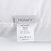 HOMFY Queen 100% Cotton Pillows for Sleeping, Set of Two Standard Premium Super Soft Bedding Pillow, Hypoallergenic, Anti Dust Mite and Mold & Mildew Resistant - White (White, Standard)