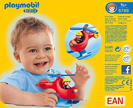 playmobil 123 helicopter