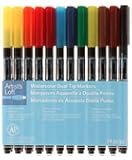 Artist's Loft Watercolor Dual Tip Markers 24 Pc