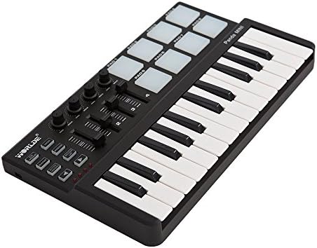 Yooson-Panda mini Portable 25-Key USB Keyboard and Drum Pad MIDI Controller