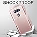 TOPSKY Phone Case for LG V20, Three Layers with Extreme Heavy Duty Protection, Shockproof and High Impact Resistant Hybrid Protective Cover Case for LG V20, Rose Gold