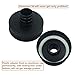THINKCHANCES Rust Resistant and Leakage Proof Matt Black Soap Dispenser Pump Lids Kit for Mason, Ball, Canning Jars (2 Pack, Regular Mouth)