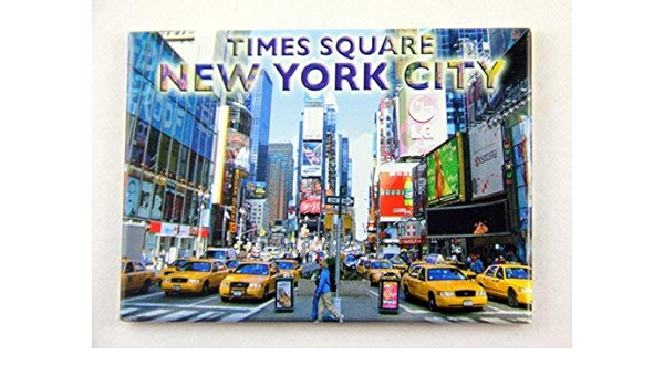 Imán de recuerdo para nevera de la plaza Times Square de ...