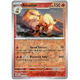 Pokemon - Arcanine 059/165 151 - Reverse Foil - Single Card