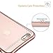 iPhone 6s Case, Qliver Ultra Thin Soft Flexible TPU [Shock Absorbent] Scratch-Resistant Protective Liquid Crystal Clear Bumper Cover Slim for iPhone 6s/6 4.7 Inch, Rose Gold
