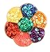 Bulk Loose Cup Sequins 6MM Brillint Colors 2,500 PCS