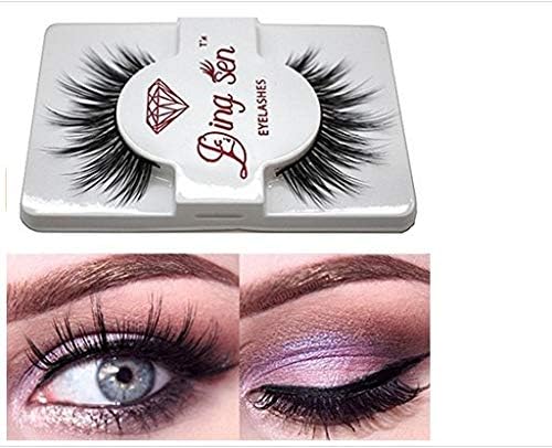 VWH 3D Fake Eyelashes Natural Thick False Eye Lashes Makeup Extension (A)