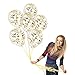 Treasures Gifted Gold Confetti Balloons - Clear Confetti Balloons - 12
