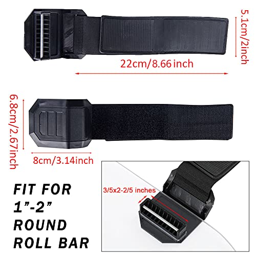 UTV Windshield Adjustable Mounting Clamp Kit Windshield Fixed Clamps