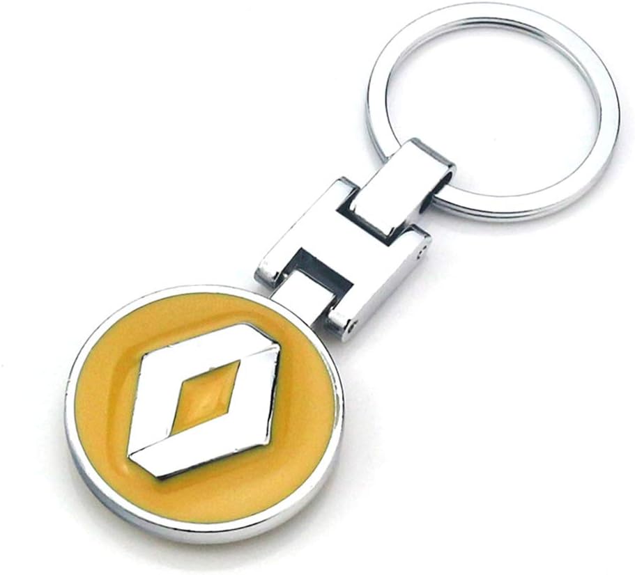 VILLSION 3D Car Logo Key Chain Double Sided Alloy Metal Keyring Auto Keychain Accessories with Gift Box