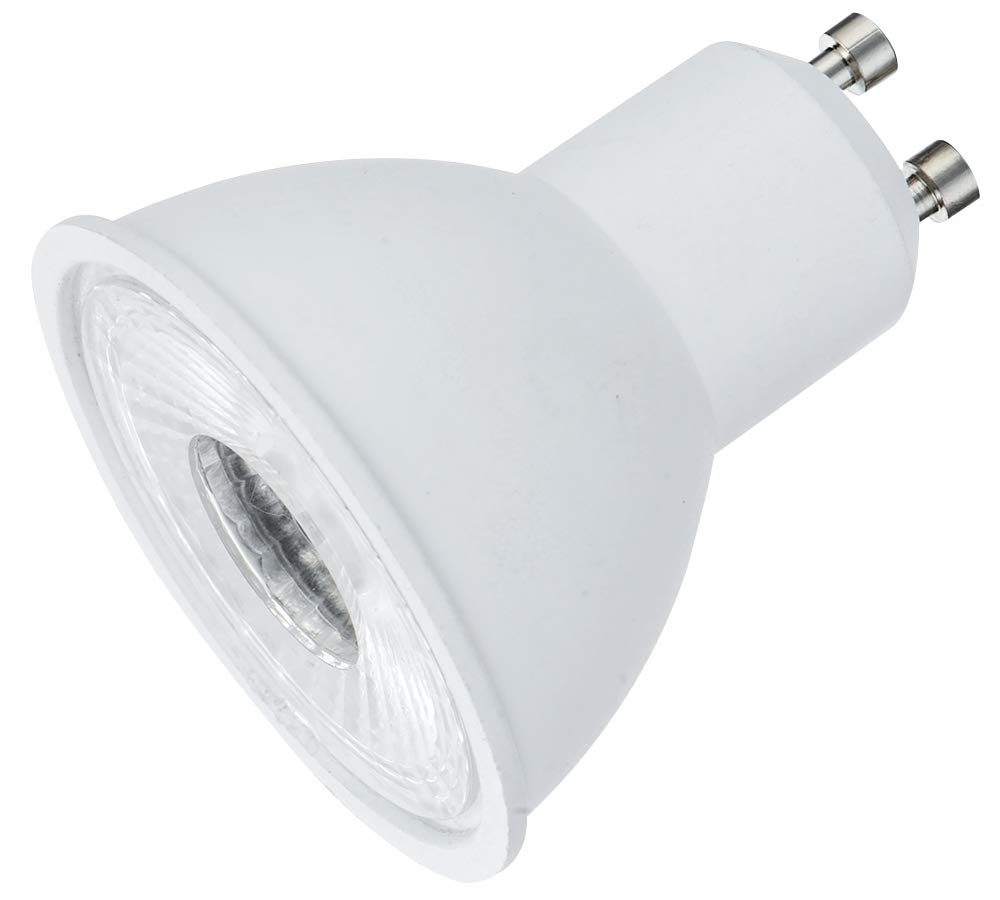 Pro Elec PEL00543 5W LED GU10 La MP, Non-Di mmable, 3000K, War m White, Clear Lens