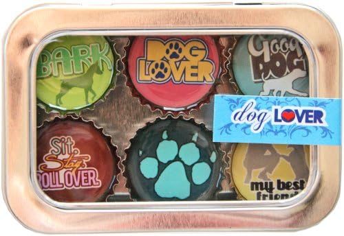 Kate Grenier Designs Dog Bottle Cap Magnets